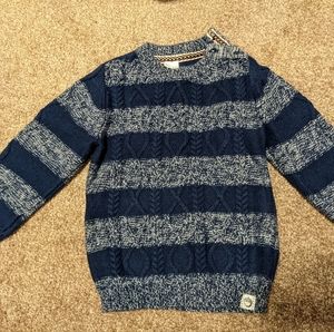 H&M Knit Blue Cable Sweater Size 12-18